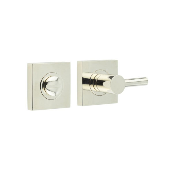 Burlington Easy Turn & Release Square Plain Rose Polished Nickel