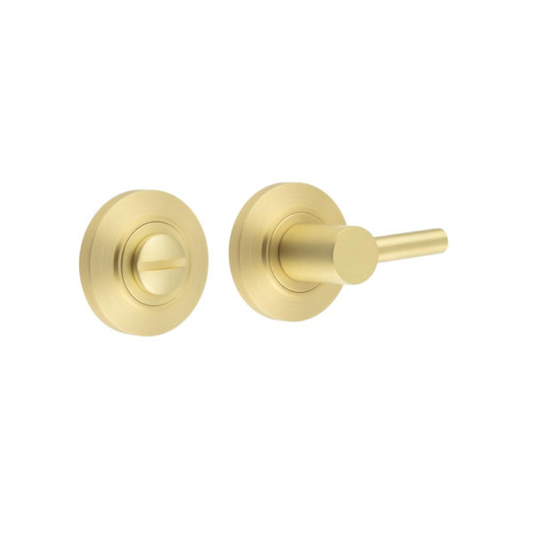 Burlington Easy Turn & Release Chamfered Rose Satin Brass