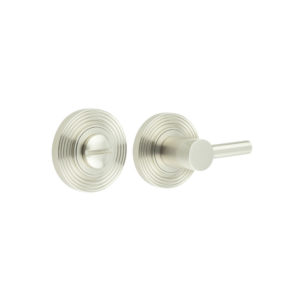 Burlington Easy Turn & Release Reeded Rose Satin Nickel