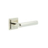 Richmond Door Handles Square Stepped Polished Nickel