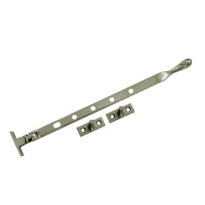 Acre & Clutton Bulb-End Window Casement Stay 305mm - Polished Nickel