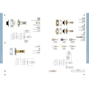 Carlisle Brass DLD5030SSSBSSBP Heavy Duty Tubular Deadbolt - Dual Finish Chrome 76mm Bright/Satin Stainless Steel