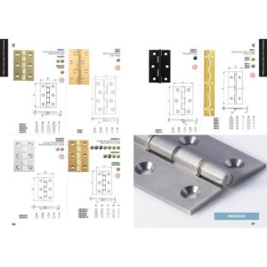 Carlisle Brass NPH1 Piano Hinge Nickel Plated - Pack of 50