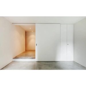 HUSKY SLIDING 100 Sliding door kit for wooden and metal doors weighing up to 100kg Track Length 2.4m