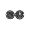 Eurospec DK13MB Delamain Turn & Release On Round Rose Small (4.9 X 67Mm Spindle) - (Face Fix) Matt Black