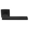 Carlisle Brass Volta Door Handle On Concealed Square Rose - Matt Black EUL110MB