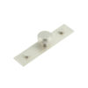 Cropley Cupboard Knobs 30mm Stepped Backplate Satin Nickel