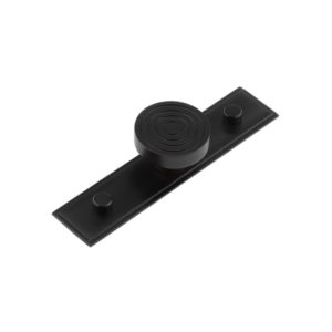 Murray Cupboard Knobs 40mm Stepped Backplate Black
