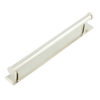 Hoxton Thaxted Cabinet Handles 224mm Ctrs Stepped Backplate Polished Nickel
