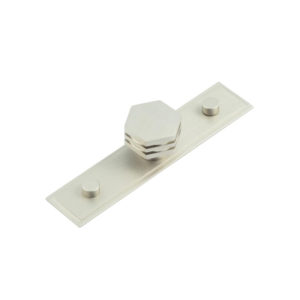 Nile Cupboard Knobs 30mm Stepped Satin Nickel