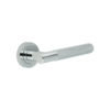 Jedo Bari Knurled Door Handles Polished Chrome