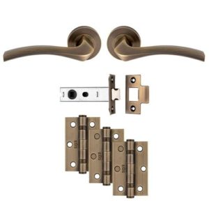 Carlisle Brass Sines Latch Pack - Ultimate Door Pack Udp008Ab/Intb Antique Brass