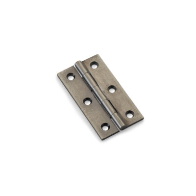 Alexander And Wilks Solid Drawn Cabinet Brass Butt Hinge 2 1/2"(64mm) Polished Pewter AW064-CH-PWT Pair
