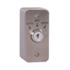 Zoo Hardware Architrave Stainless Steel Auto/On/Off Latching Key Switch with Aluminium Extrusion EXT/AP/KS-3