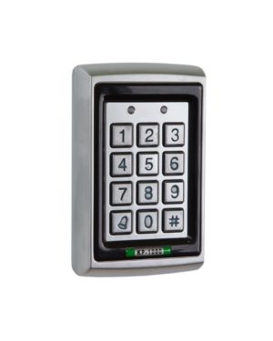 Zoo Hardware Keypad with Electroplated Anti Vandal Case - External if used with Rainshield KP1000