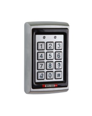Zoo Hardware Keypad with Electroplated Anti Vandal Case (Proximity Reader) - External if used with Rainshield KPX1000
