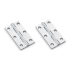 Alexander And Wilks Solid Drawn Cabinet Brass Butt Hinge 3"(75mm) Polished Chrome AW075-CH-PC Pair