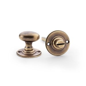 Alexander And Wilks Thumbturn & Release Antique Brass AW386-AB
