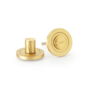 Alexander And Wilks Turn & Release Hammered On 50X6mm Rose Italian Brass AW793SB
