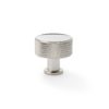 Alexander And Wilks Lucia Knurled Cabinet Knob 29mm Polished Nickel AW807K-29-PN