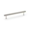 Alexander And Wilks Reeded T-Bar Cabinet Pull 160mm C/C Polished Nickel AW809R-160-PN