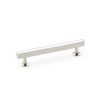 Alexander And Wilks Square T Bar Cabinet Pull Handle 192mm C/C Pol Nickel AW815-192-PN