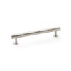 Alexander And Wilks Leila Hammered Cabinet Pull 160mm C/C Satin Nickel AW817-160-SN
