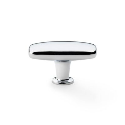 Alexander And Wilks Plain Soap Dish Knob Large 60mm Polished Chrome AW822-60-PC