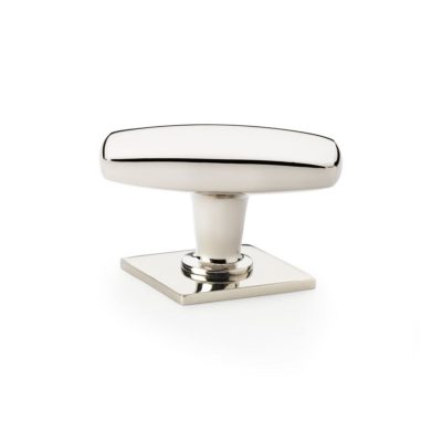 Alexander And Wilks Plain Soap Dish Knob Large 60mm Polished Nickel AW822-60-PN