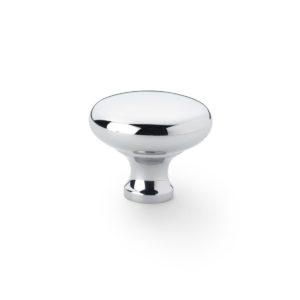 Alexander And Wilks Wade Round Cabinet Knob 38mm Polished Chrome AW836-38-PC