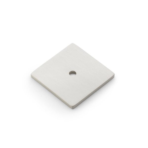 Alexander And Wilks Quantock Square Backplate AW893-38-SN Satin Nickel