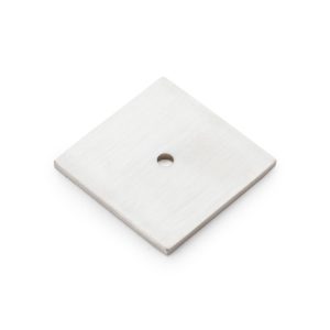 Alexander And Wilks Bullion Square Backplate - 45Mm AW894-45-PN Polished Nickel