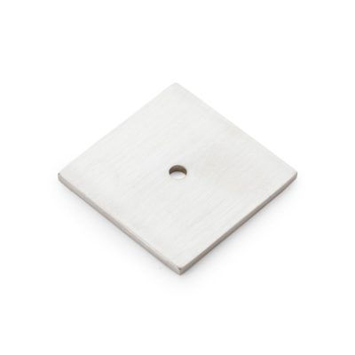 Alexander And Wilks Bullion Square Backplate - 45Mm AW894-45-PN Polished Nickel