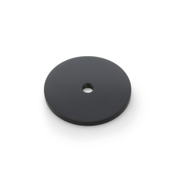 Alexander & Wilks Circular Backplate To Suit Cabinet Hardware AW895-30-BL Black