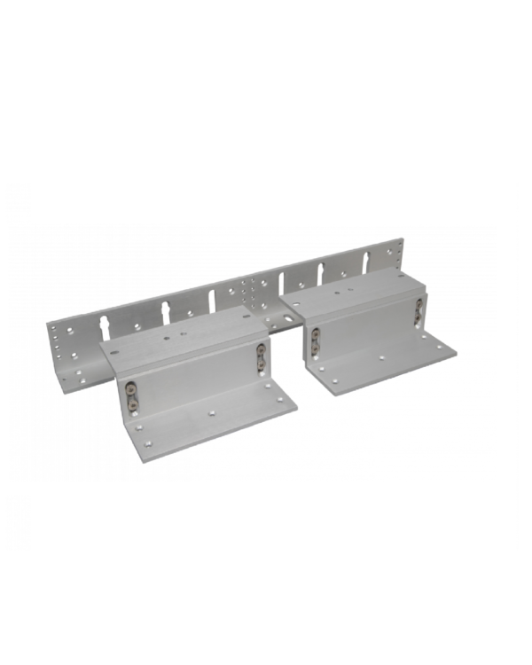 Zoo Hardware Double Z & L Bracket for use with the ML1200 double range of Maglocks BK1200-D-ZL