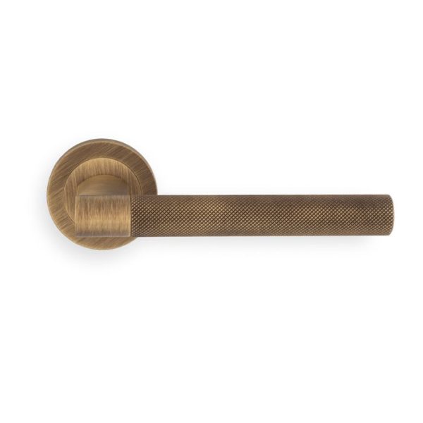 HEY RETE LEVER HANDLE ON THREADED ROUND ROSE