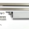 Rutland TS.11204 Door Closer EN 2-4 Concealed Cam Action Door Closer c/w Micro Rail & Connector Bar PVD Brass