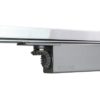 Rutland TS.11204 Door Closer EN 2-4 Concealed Cam Action Door Closer c/w Micro Rail & Connector Bar Polished Nickel