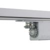 Rutland TS.11204 Door Closer EN 2-4 Concealed Cam Action Door Closer c/w SA Connector Bar Silver