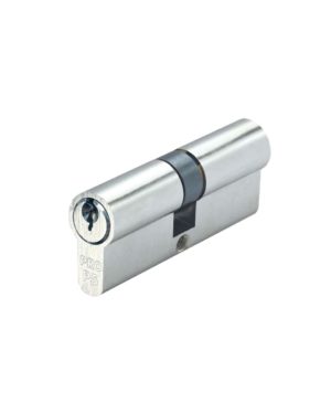 Zoo Hardware P5 80mm Euro Double Cylinder Keyed to Differ Nickel P5EP80DNPE