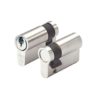 Zoo Hardware P5 45mm Euro Single Cylinder Keyed to Differ Nickel P5EP45SNPE