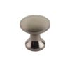 Zoo Hardware TDFK24-BN Round Cabinet knob 24.2mm Dia. Brushed Nickel Finish