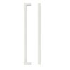 Zoo Hardware TDFPS-224-BN Square Block Cabinet handle 224mm CTC Brushed Nickel Finish