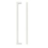 Zoo Hardware TDFPS-192-BN Square Block Cabinet handle 192mm CTC Brushed Nickel Finish