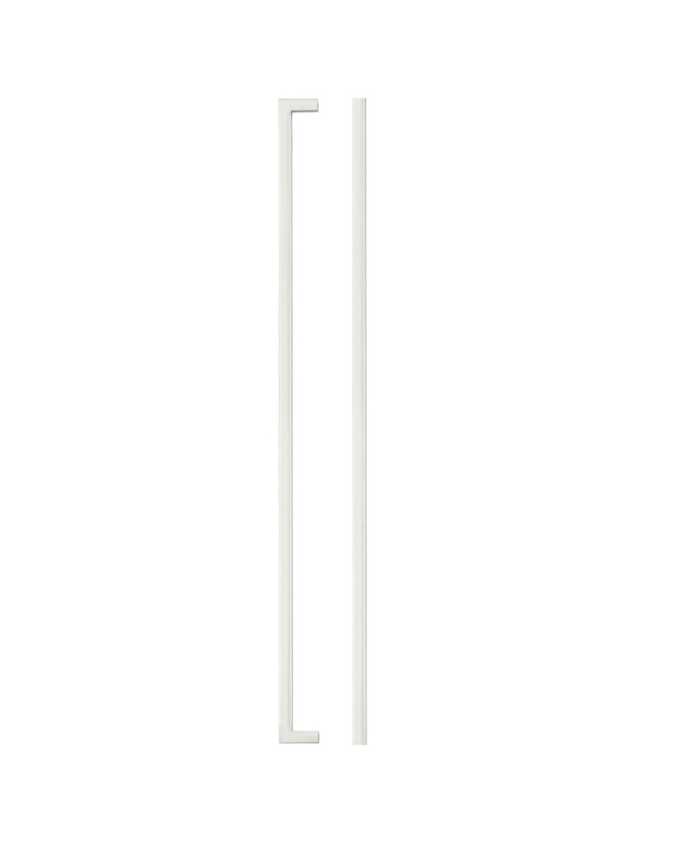 Zoo Hardware TDFPS-448-BN Square Block Cabinet handle 448mm CTC Brushed Nickel Finish