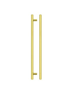 Zoo Hardware TDFPT-192-252BG T Bar Cabinet handle 192mm CTC, 252mm Total length Brushed Gold Finish