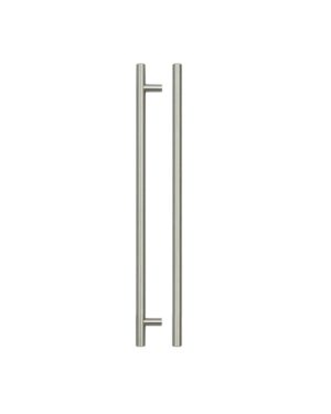 Zoo Hardware TDFPT-192-252BN T Bar Cabinet handle 192mm CTC, 252mm Total length Brushed Nickel Finish