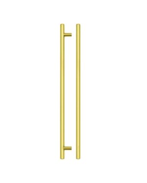 Zoo Hardware TDFPT-320-380BG T Bar Cabinet handle 320mm CTC, 380mm Total length Brushed Gold Finish