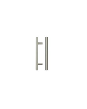 Zoo Hardware TDFPT-96-156BN T Bar Cabinet handle 96mm CTC, 156mm Total length Brushed Nickel Finish