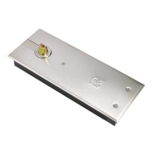 Rutland TS.7002 Hold Open Floor Spring & BC c/w Cover Plate & SA Pack Satin Stainless Steel
